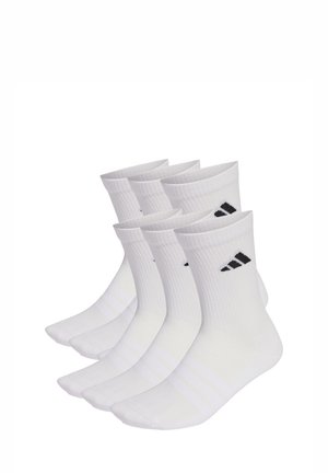 C ESS CRW 6PACK PP - Sportovní ponožky - white/white/black
