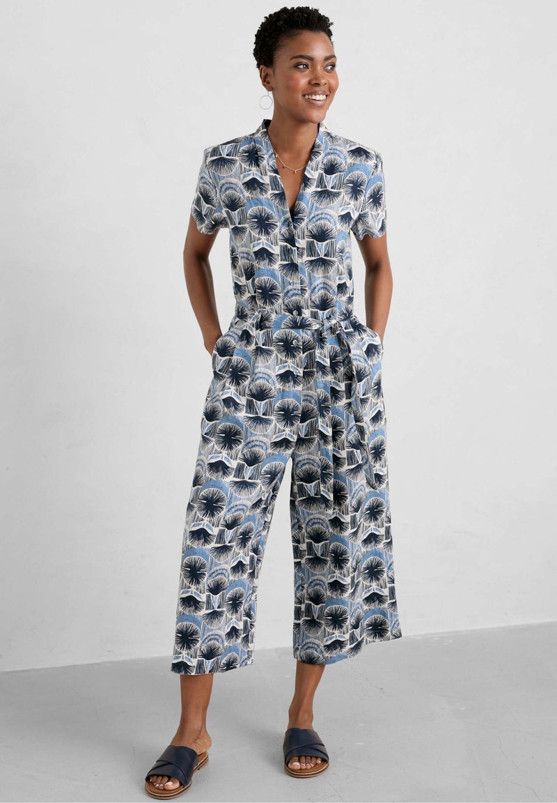 Seasalt Cornwall TREEN COVE Jumpsuit sea geo tide/blauw Zalando.nl