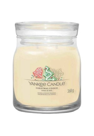 YANKEE CANDLE SIGNATURE MEDIUM JAR CHRISTMAS COOKIE 368G - Doftljus - beige