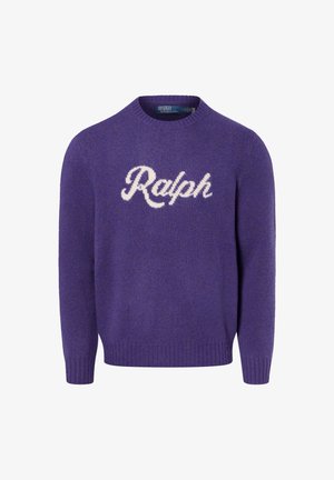 Polo Ralph Lauren, POLO RALPH LAUREN PULLOVER - Strickpullover - lila ecru