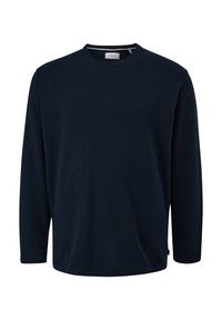 s.Oliver MIT RUNDHALSAUSSCHNITT - Trui - navy