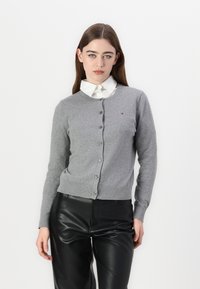 Tommy Hilfiger Kardigán - medium grey heather