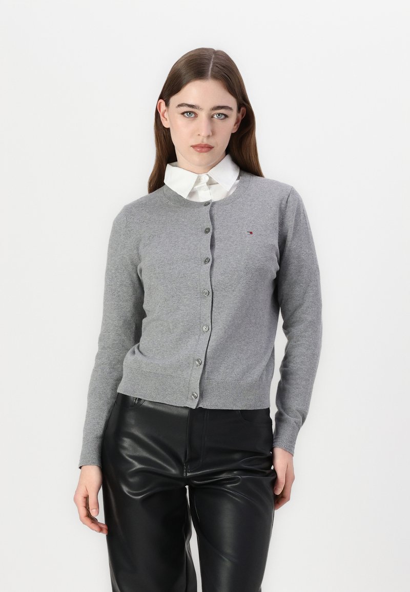 Tommy Hilfiger Kardigán - medium grey heather