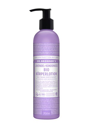 BIO BODY LOTION 240ML - Hydratant - lavendel-kokonuss