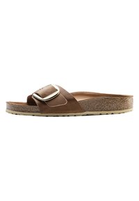 MADRID BIG BUCKLE REGULAR - Sandaler - cognac
