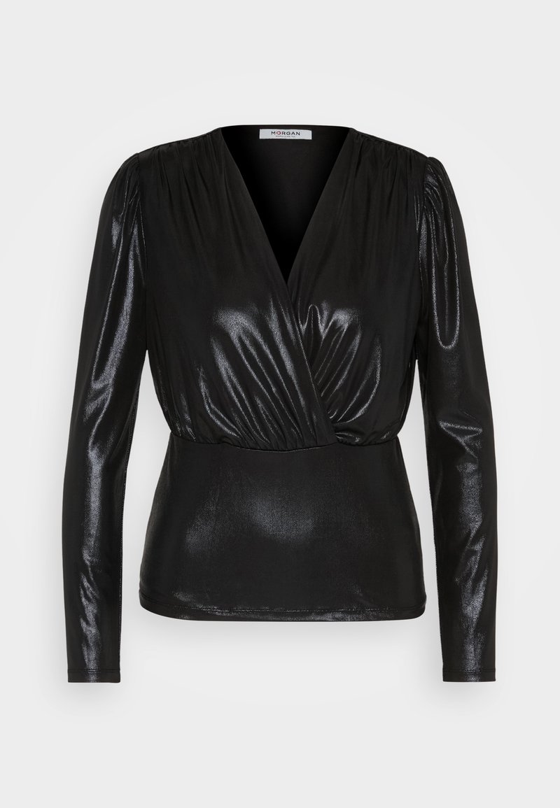 Morgan Longsleeve zwart-metallic Morgan Longsleeve zwart-metallic