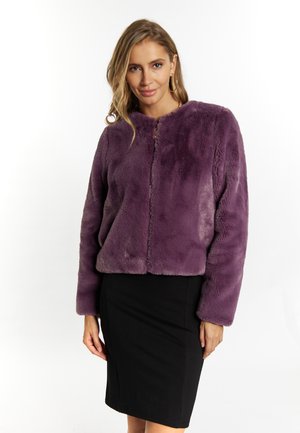 faina EMBELL - Veste en similicuir - violett