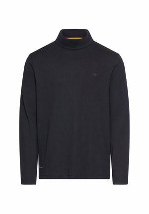 camel active ROLLKRAGENSHIRT MIT 2-WEGE STRETCH - Striktrøje - dark navy