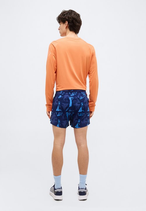 adidas LABRUM GEL - Sports shorts - dark blue/lucid red — photo 3