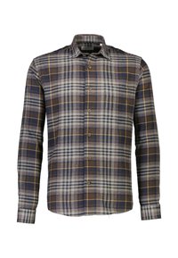CHECKED TWILL - Hemd - brown