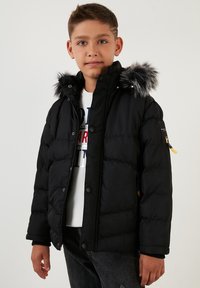 LELA REGULAR FIT - Ziemas jaka - black