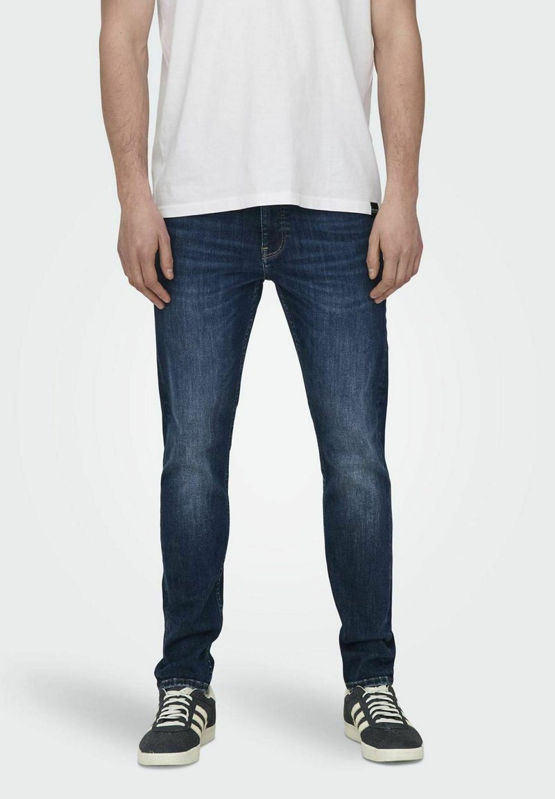 Only & Sons Jeans Slim Fit Blanco Denim Para Hombre - Guatemala