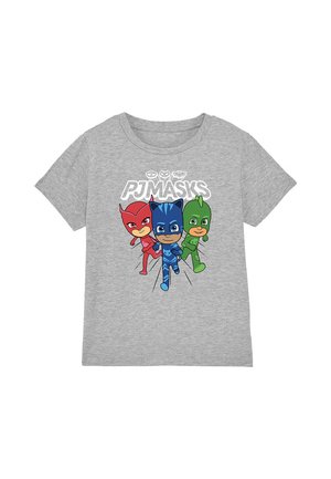Hasbro PJ MASKS HEROES TRIO BOYS - Print T-shirt - mottled grey