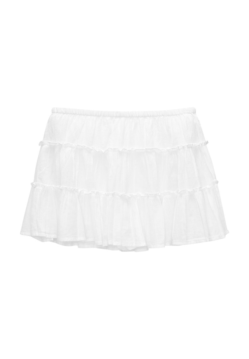 PULL&BEAR Minirok wit