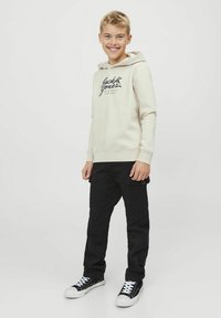 Jack & Jones Junior Felpa con cappuccio - moonbeam