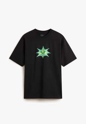 Vans STAR CHECKER - Print T-shirt - black