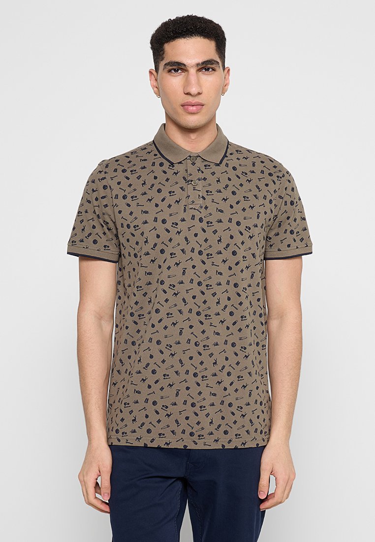 Petrol Industries Poloshirt graniet