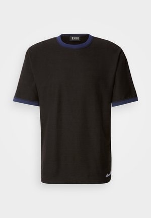 Scotch & Soda RELAXED FIT BOUND NECKLINE  - Print T-shirt - meteorite