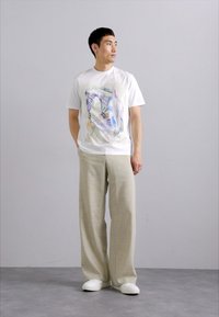 Paul Smith LIFE DRAWING - T-shirt imprimé - white