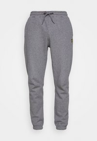 SLIM - Treniņtērpa apakšdaļas - mottled gray
