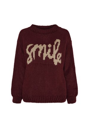 TULIP STRIK - Striktrøje - bordeaux