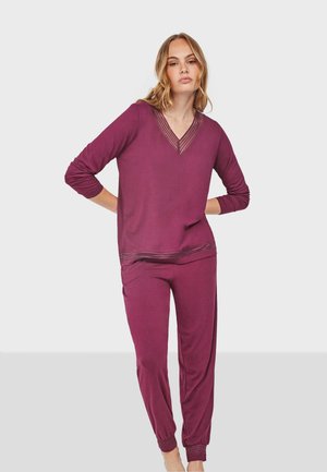 Gisela SET - Pyjama set - dark purple