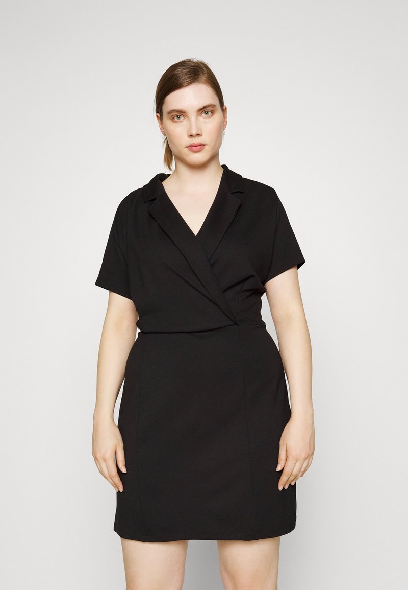 Damen Kleider | Even&Odd Curvy Jerseykleidblack/schwarz - VH37917 Damen Kleider | Even&Odd Curvy Jerseykleidblack/schwarz - VH37917