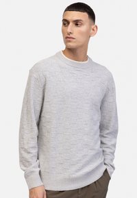 Redefined Rebel CHASE REGULAR FIT - Jumper - light grey melange
