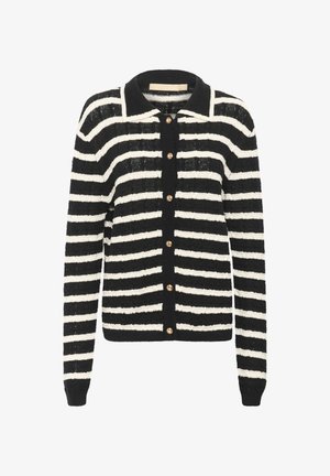 Culture URSULA - Cardigan - black whitecap stripe