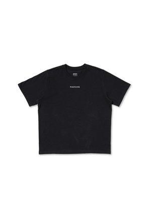 MOVEMENT HEAVYWEIGHT TEE - Potiskana majica - black