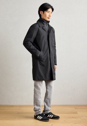 Lindbergh COAT DETACHABLE COLLAR - Abrigo de invierno - black