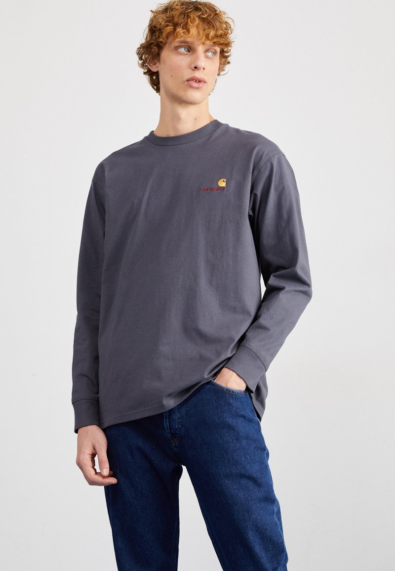 Carhartt WIP AMERICAN SCRIPT - Long sleeved top - zeus
