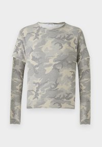 CAMO DOUBLE LAYER LONG SLEEVE - Topper langermet - green