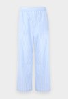 STRIPED LOGO TROUSERS UNISEX - Auduma bikses - light blue