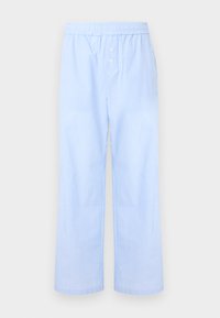STRIPED LOGO TROUSERS UNISEX - Pantaloni - light blue