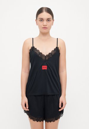 RED LABEL CAMI - Pidžamas augšdaļa - black