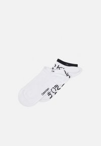 Calvin Klein Underwear - SNEAKER ALL OVER PRINT 2 PACK - Füßlinge - white Thumbnail-Bild 1