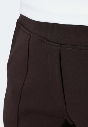 Ulla Popken, HOSE, PUNTO DI ROMA, KONISCHES BEIN, BIESE, ELASTIKBUND - Pantaloni - mahogany