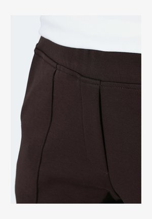 Ulla Popken, HOSE, PUNTO DI ROMA, KONISCHES BEIN, BIESE, ELASTIKBUND - Pantaloni - mahogany