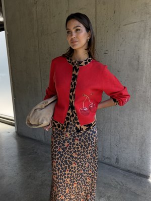 DORRIS SKIRT - Maksi svārki - brown