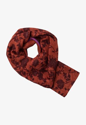 Sjaal - brownred