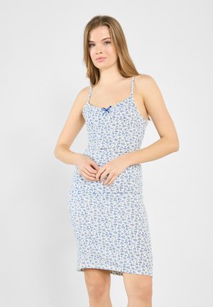 Džersejové šaty - white/blue