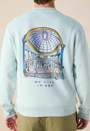 Sweatshirt - l blauw