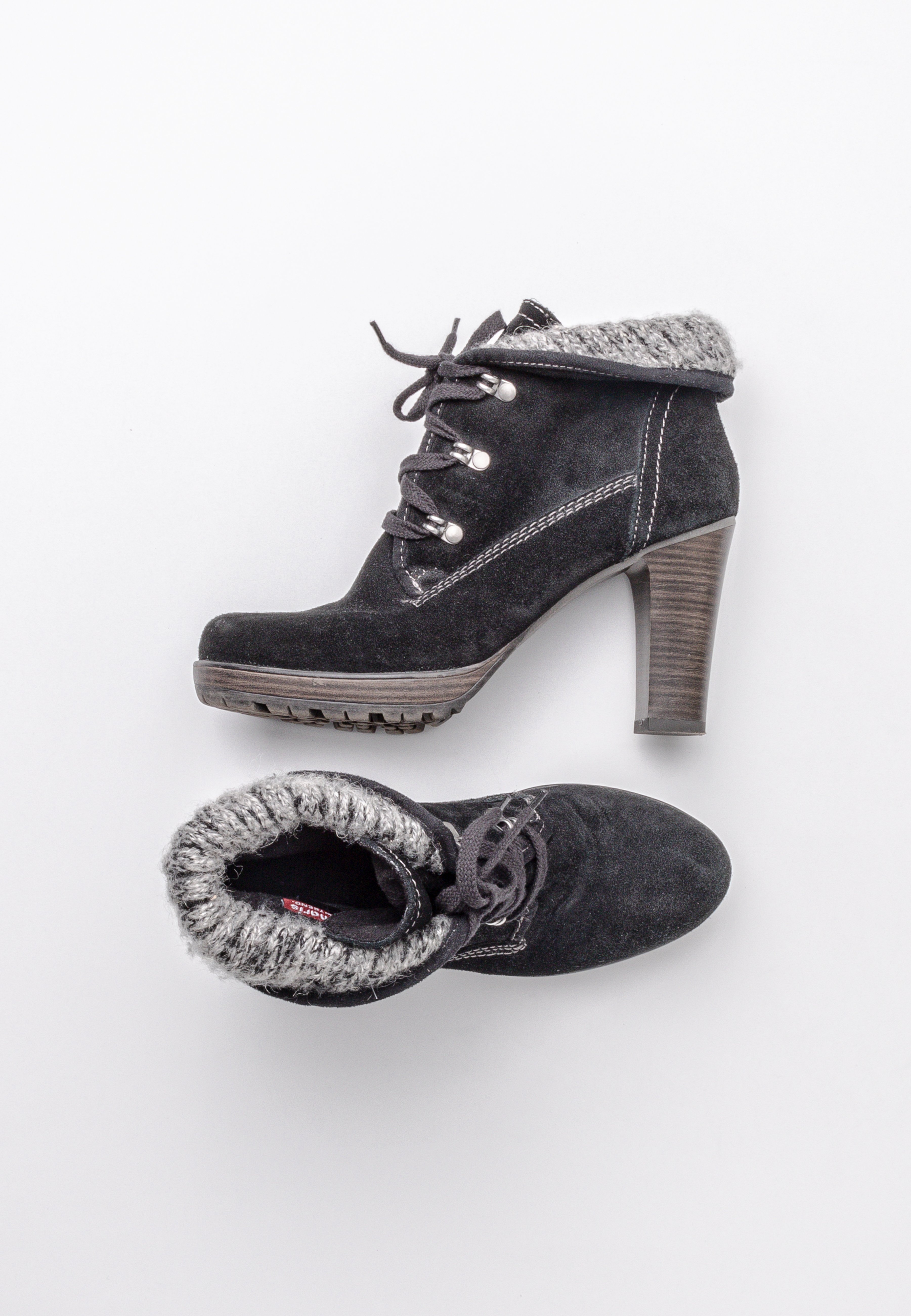 Tamaris Botines de tacón - black/negro - Zalando.es