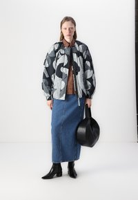 Marimekko SILMU UNIKKO  - Light jacket - black\grey