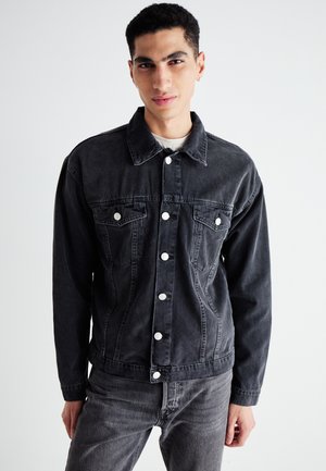 ONSJUST BOX JACKET - Jeansjakke - medium grey denim