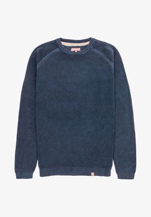 ROUNDNECK WASHED - Jumper - dunkelblau