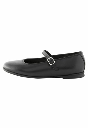 MARY JANE SCHOOL - Balerini cu barete - matt black