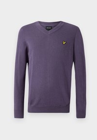V NECK - Pullover - graystone