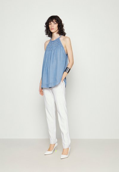 Emporio Armani Nohavice - white